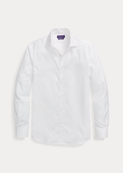 Ralph Lauren Cotton Oxford Skjorter Herre Danmark (XRFCJ3698)